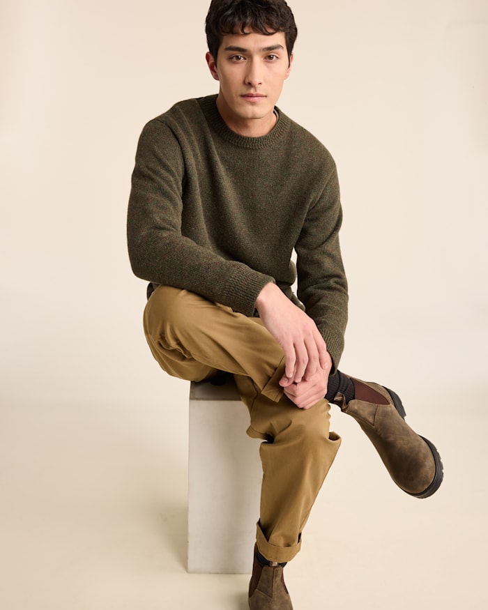 MEN'S SHETLAND COLLECTION SWEATER